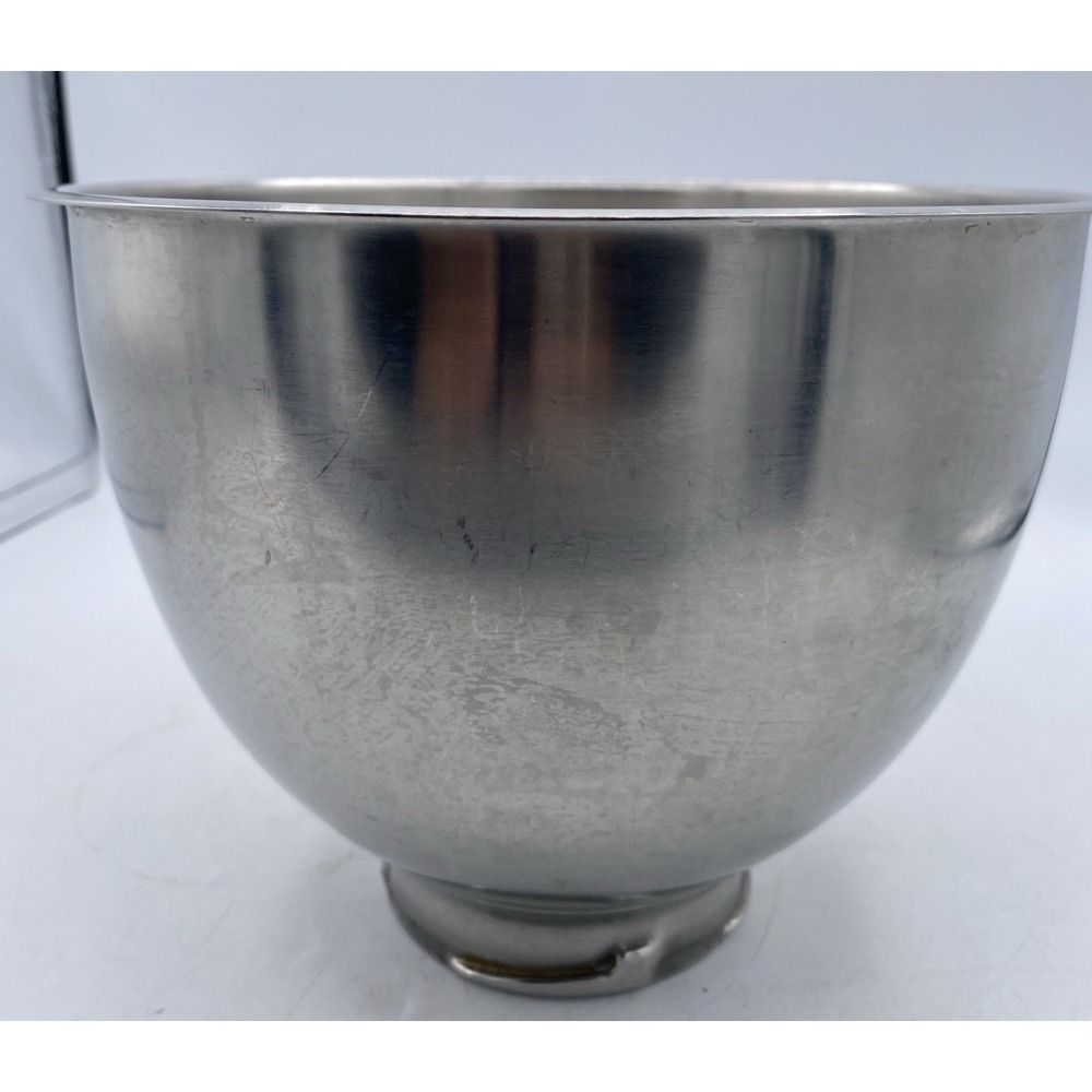 KitchenAid 4.5 Qt K45 Brushed Stainless Steel Mixing Bowl  Made in USA